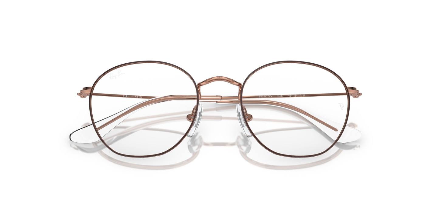 Ray-Ban RB9572V Rob Kids Eyeglasses - Geometric Metal Frame
